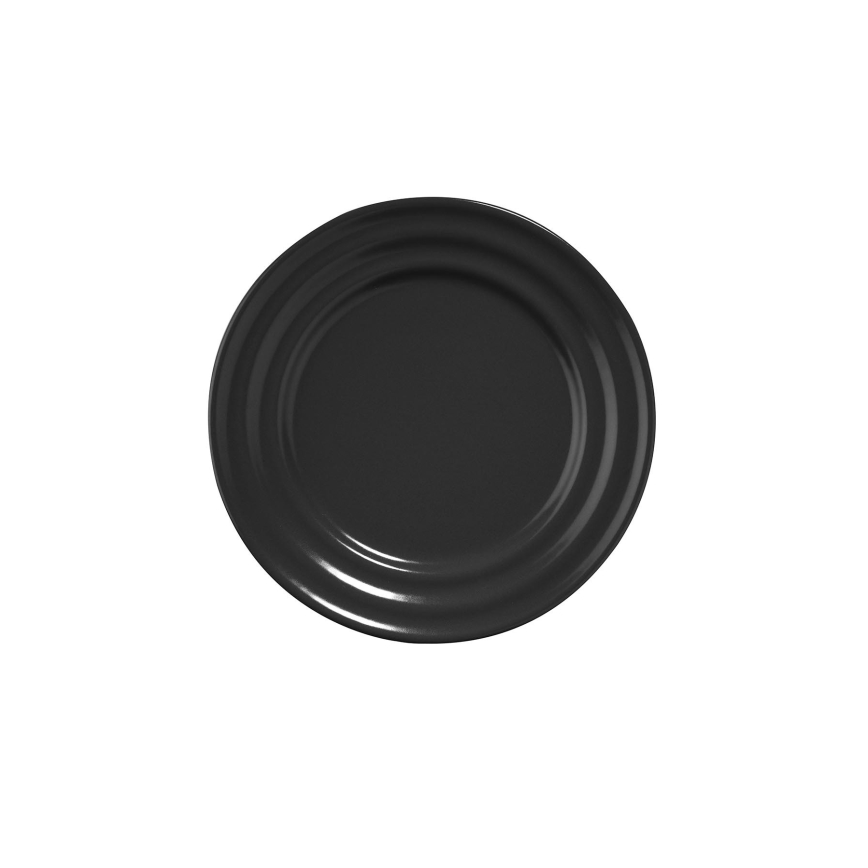 Σετ φαγητού 24 τεμ., μαύρο/πορσελάνη