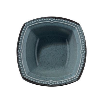 Σετ φαγητού 24 τεμ. μπλε/πορσελάνη