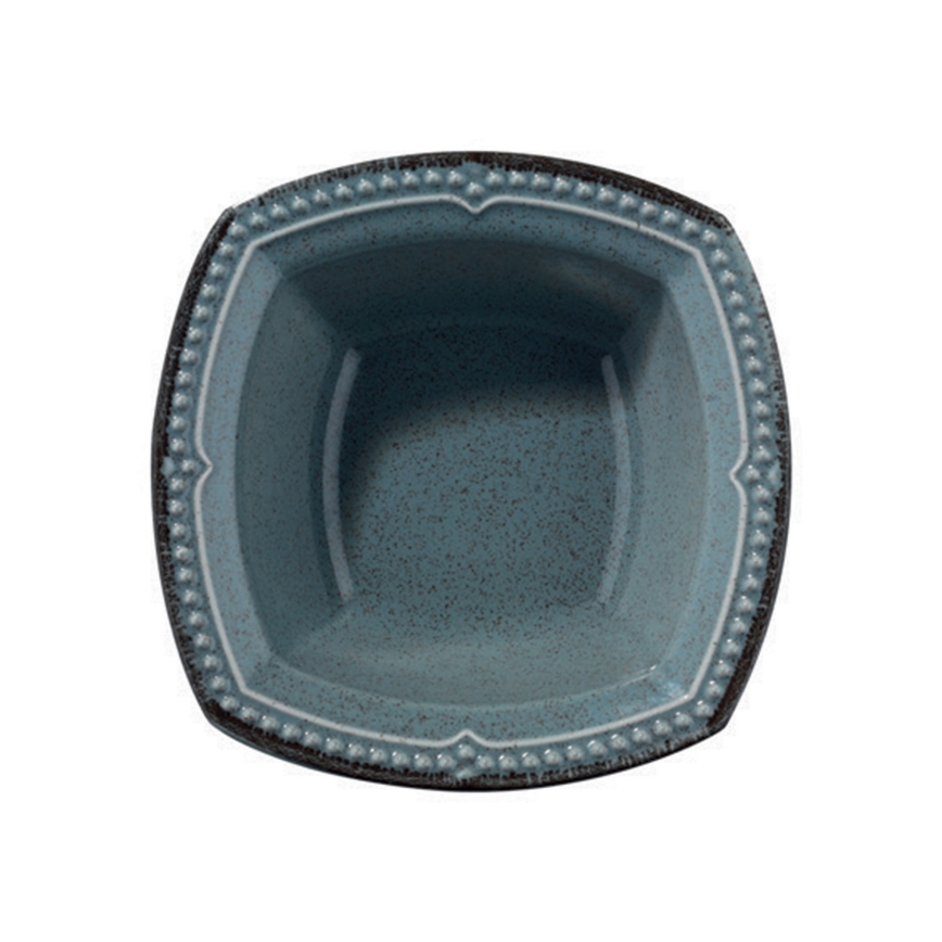 Σετ φαγητού 24 τεμ. μπλε/πορσελάνη