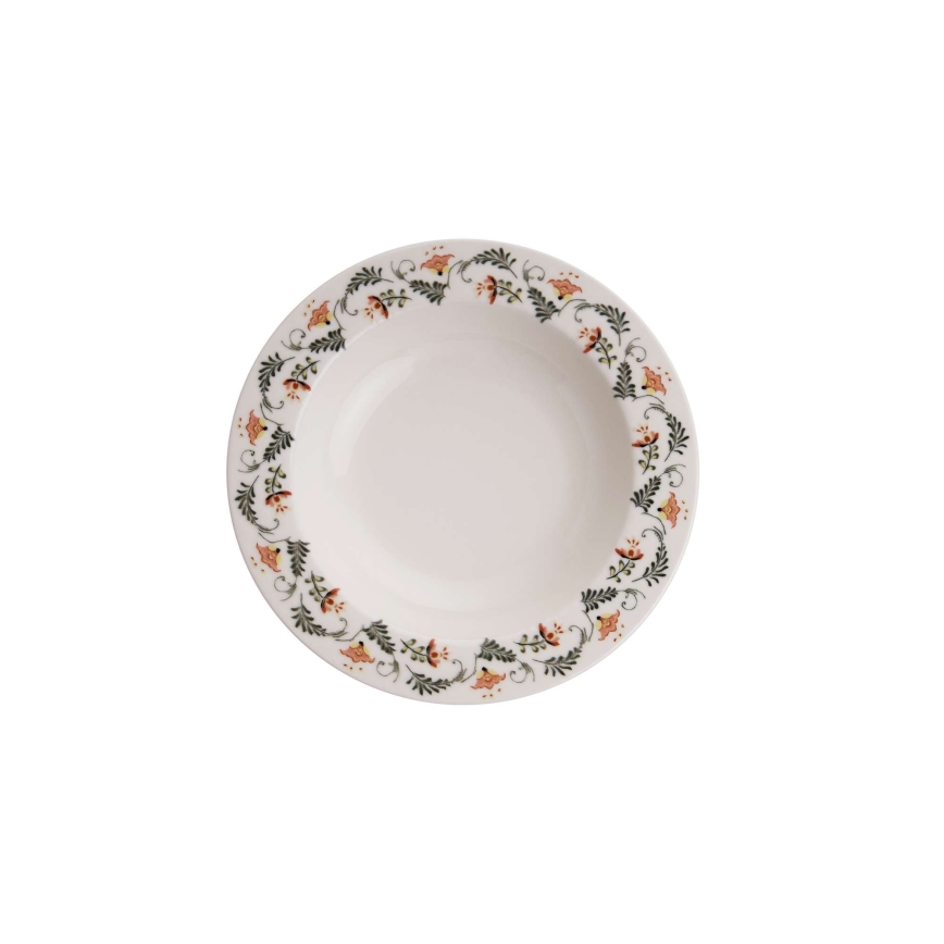 Σετ φαγητού 24 τεμαχίων, πολύχρωμο / πορσελάνη