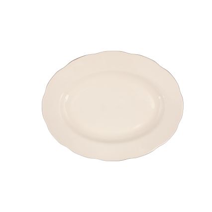 Σετ φαγητού 83 τεμ. λευκό/χάλκινο/πορσελάνη