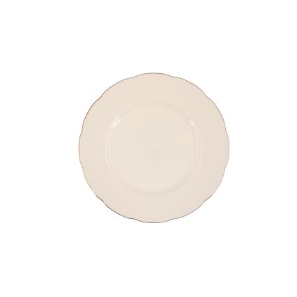 Σετ φαγητού 83 τεμ. λευκό/χάλκινο/πορσελάνη