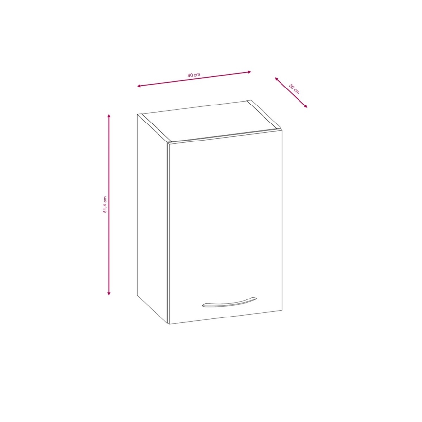 Σετ κουζίνας VALERIA 180 cm Sonoma δρυς/καφέ