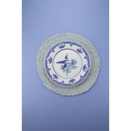 Σετ σερβίτσιων 26 τεμαχίων λευκό/μπλε/πορσελάνη