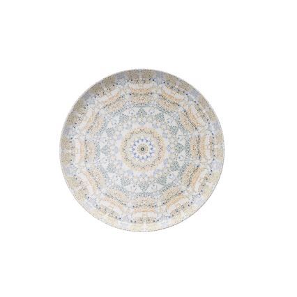 Σετ πιάτων 12 τεμ. πολύχρωμο/πορσελάνη