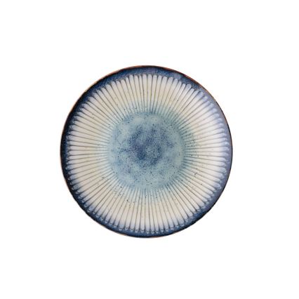 Σετ πιάτων 24 τεμ. μπλε/πορσελάνη