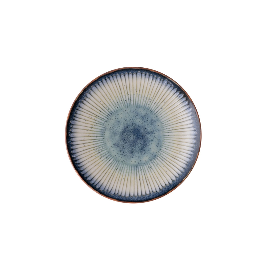 Σετ πιάτων 24 τεμ. μπλε/πορσελάνη