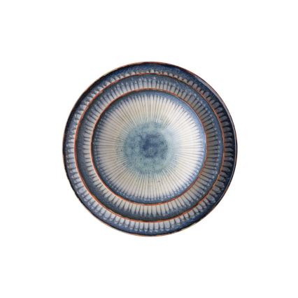 Σετ πιάτων 24 τεμ. μπλε/πορσελάνη