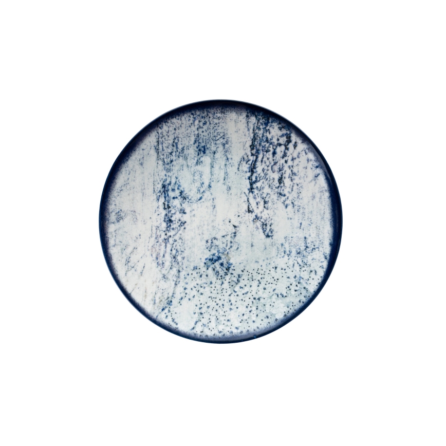 Σετ πιάτων 24 τεμ. μπλε/πορσελάνη