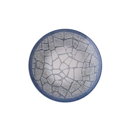 Σετ πιάτων 24 τεμ. μπλε/πορσελάνη