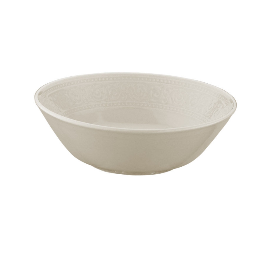 Σετ πιάτων 24 τεμαχίων, λευκό/πορσελάνη