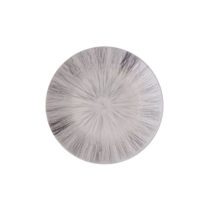 Σετ πιάτων 24 τεμαχίων, γκρι/πορσελάνη