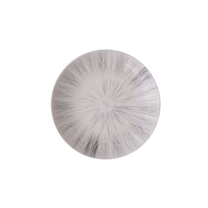 Σετ πιάτων 24 τεμαχίων, γκρι/πορσελάνη