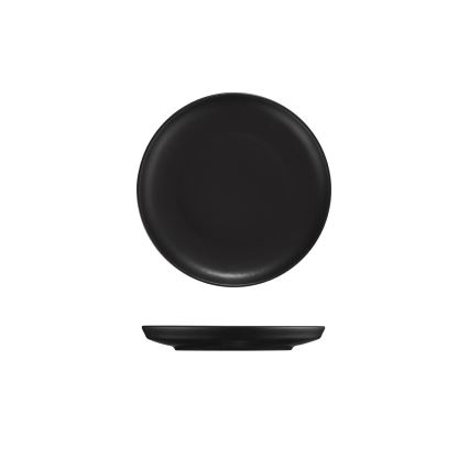 Σετ πιάτων 24 τεμαχίων, μαύρο/πορσελάνη