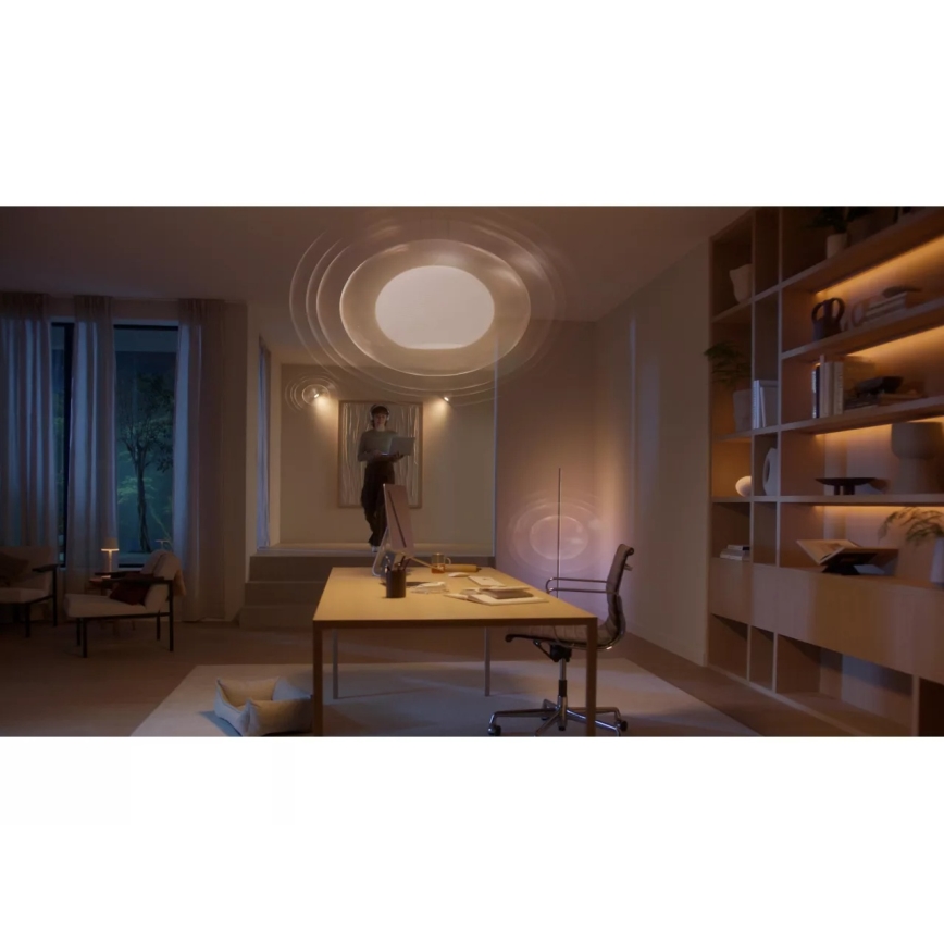 Βασικό σετ Philips Hue WHITE AND COLOR AMBIANCE 3xGU10/4,2W 2000-6500K + Hue bridge και διακόπτης ρύθμισης φωτεινότητας