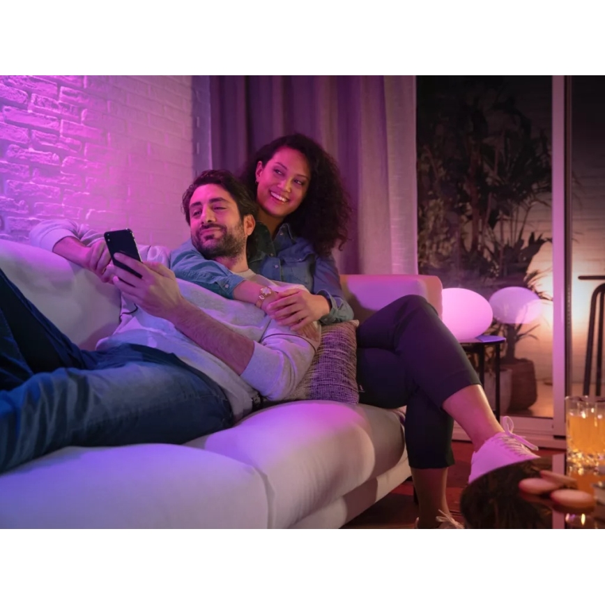Σετ εκκίνησης Philips Hue WHITE AND COLOR AMBIANCE 3xGU10/4,2W/230V 2200-6500K + Hue bridge