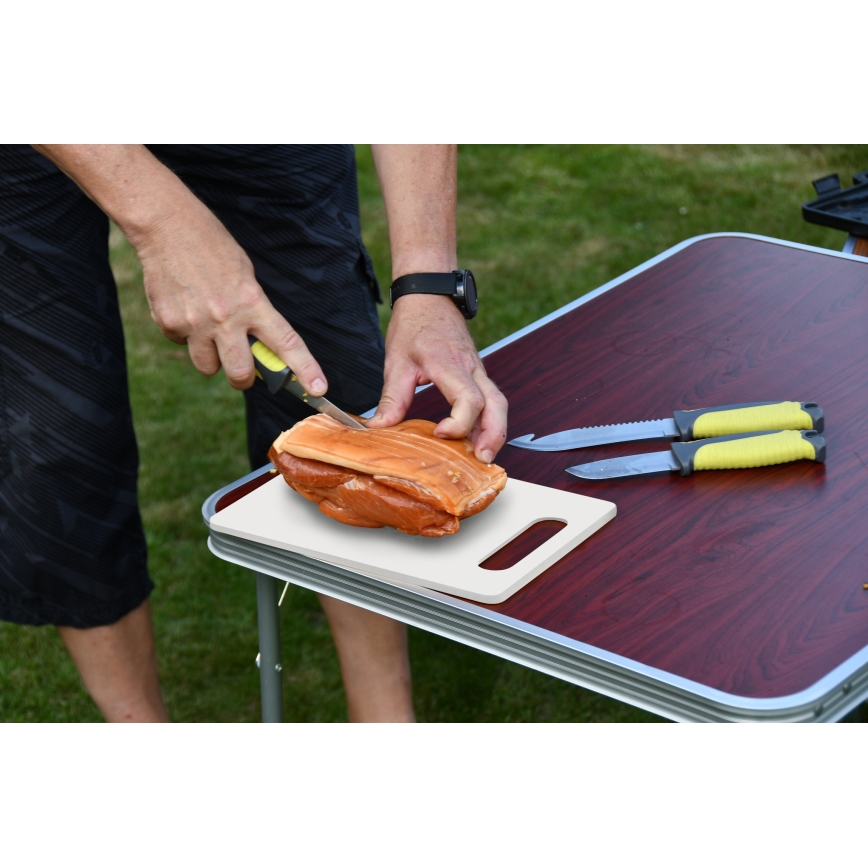 Σετ εργαλείων BBQ από ανοξείδωτο ατσάλι με θήκη 6 τμχ