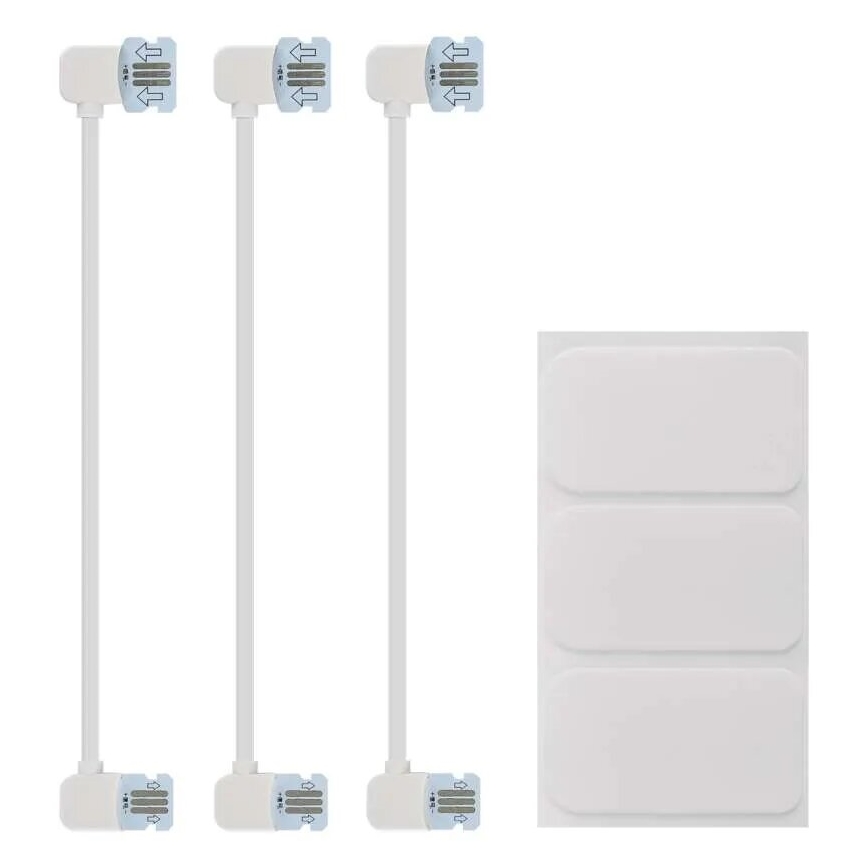 Σετ 3x LED RGBIC+CCT Ρυθμιζόμενο πάνελ - επέκταση LED/1,8W/230V Wi-Fi Tuya