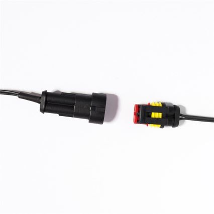 Επεκτάσιμη εξωτερική αλυσίδα LED FELICIA FILAMENT 20xE10, 14 m, διάφανο/θερμό λευκό, IP44, Κατασκευασμένο στην Τσεχία