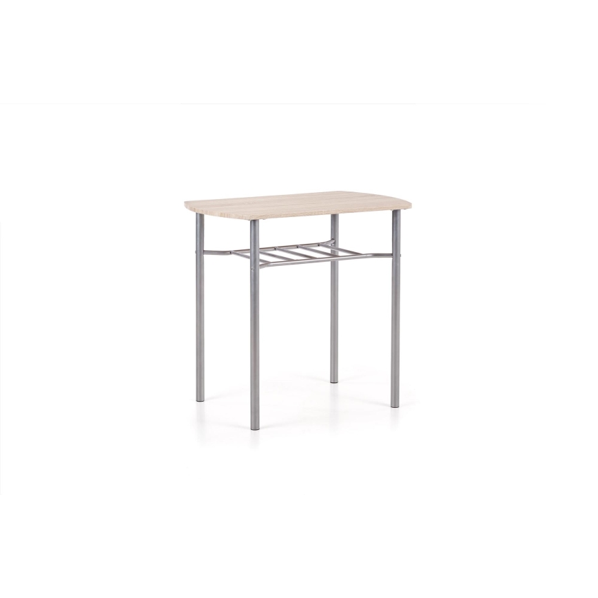 Σετ μπαλκονιού LANCE 82x50 cm μέταλλο/δρυς sonoma