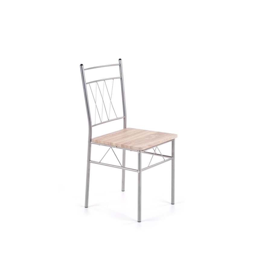 Σετ μπαλκονιού LANCE 82x50 cm μέταλλο/δρυς sonoma