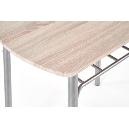 Σετ μπαλκονιού LANCE 82x50 cm μέταλλο/δρυς sonoma