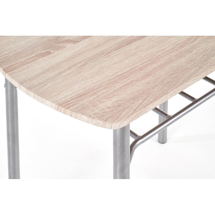Σετ μπαλκονιού LANCE 82x50 cm μέταλλο/δρυς sonoma