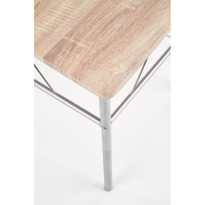 Σετ μπαλκονιού LANCE 82x50 cm μέταλλο/δρυς sonoma