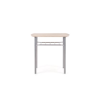 Σετ μπαλκονιού LANCE 82x50 cm μέταλλο/δρυς sonoma