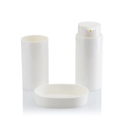 Σετ μπάνιου CARMEN 5 τμχ λευκό