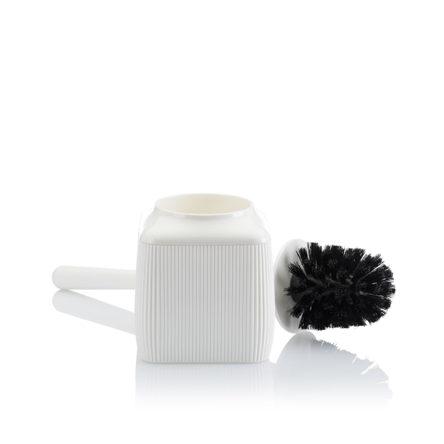 Σετ μπάνιου CRYSTAL 5 τμχ λευκό