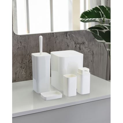 Σετ μπάνιου SIERRA 5 τμχ λευκό