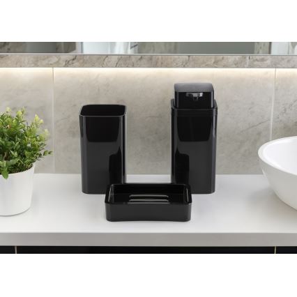 Σετ μπάνιου SIERRA 5 τμχ μαύρο