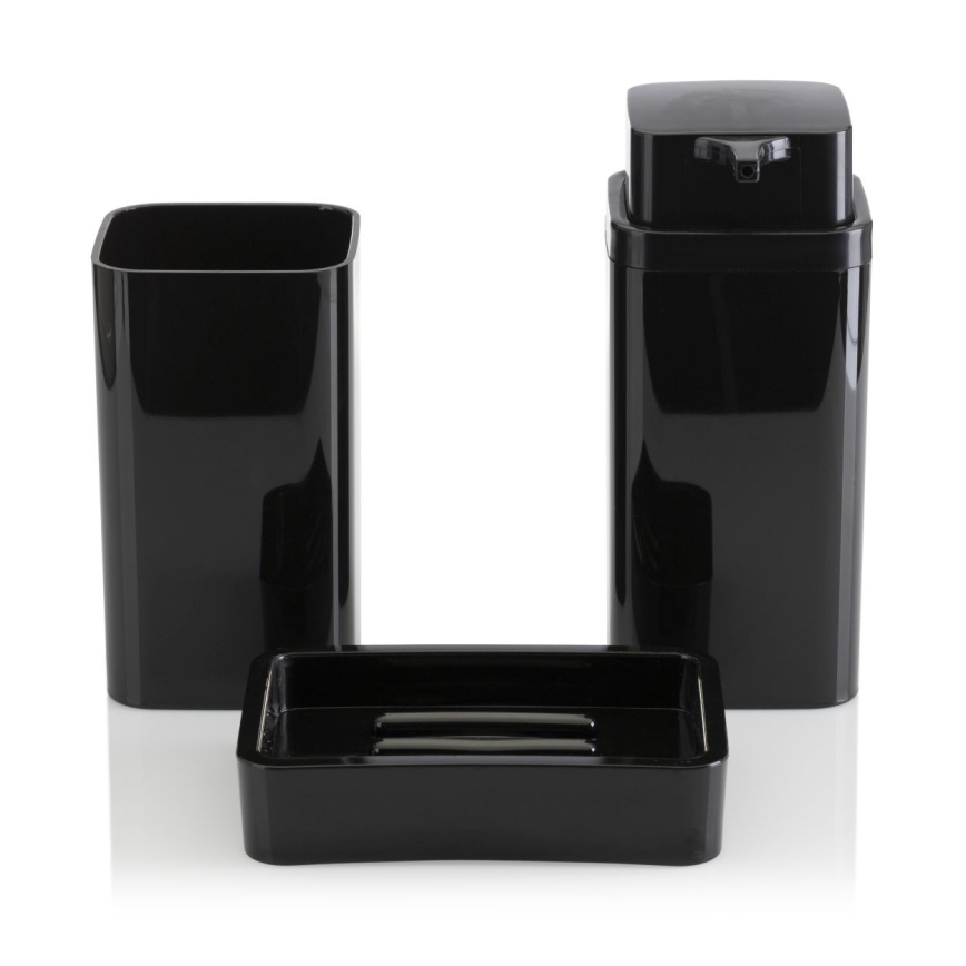 Σετ μπάνιου SIERRA 5 τμχ μαύρο