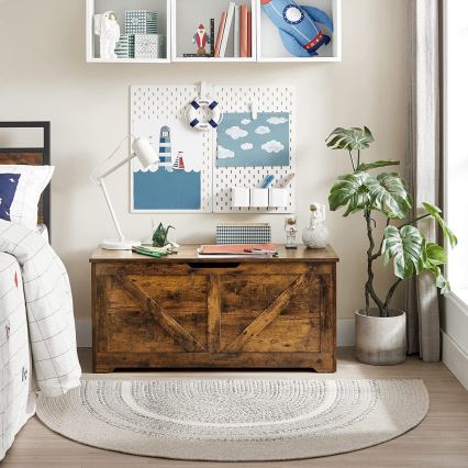 Σεντούκι TOVIAN καφέ