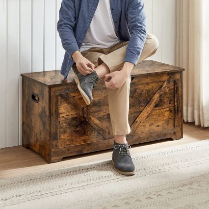 Σεντούκι TOVIAN καφέ