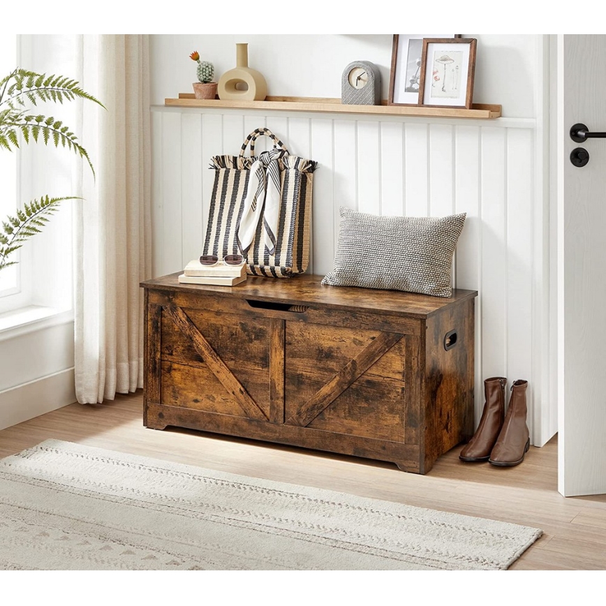 Σεντούκι TOVIAN καφέ