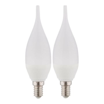 ΣΕΤ 2x LED Λάμπα E14/3W/230V 3000K - Globo