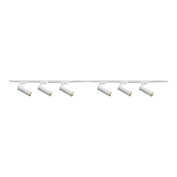 Σποτ ράγας FADO 6xGU10/10W/230V + 2x1 m ράγας λευκό