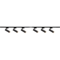 Σποτ ράγας FADO 6xGU10/10W/230V + 2x1 m ράγας μαύρο