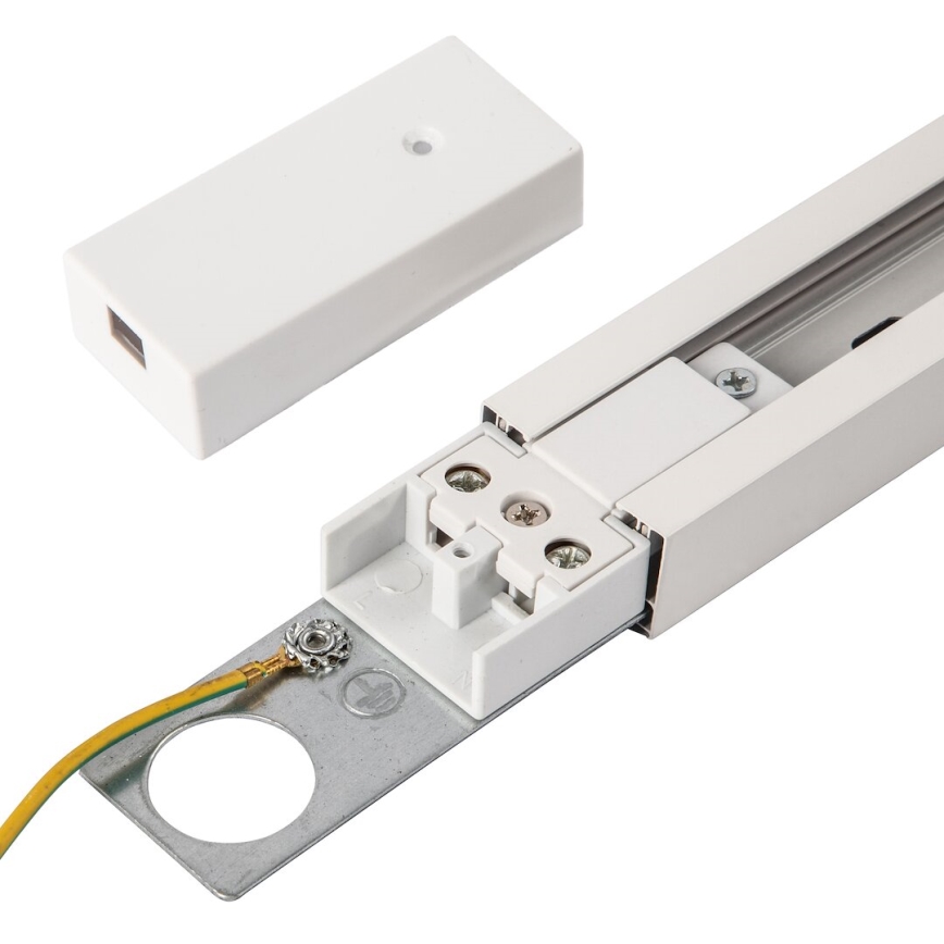 Σύστημα ράγας 1-phase TRACK 1 m λευκό