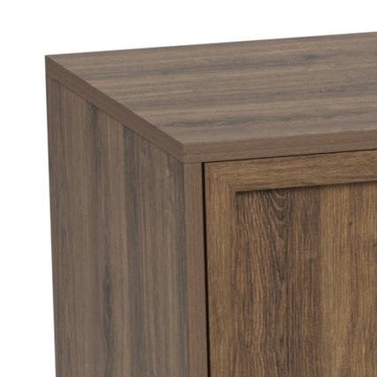 Συρταριέρα ALIN 158x40 εκ., καφέ