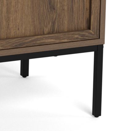 Συρταριέρα ALIN 158x40 εκ., καφέ