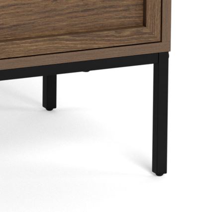 Συρταριέρα ALIN 80x40 cm καφέ