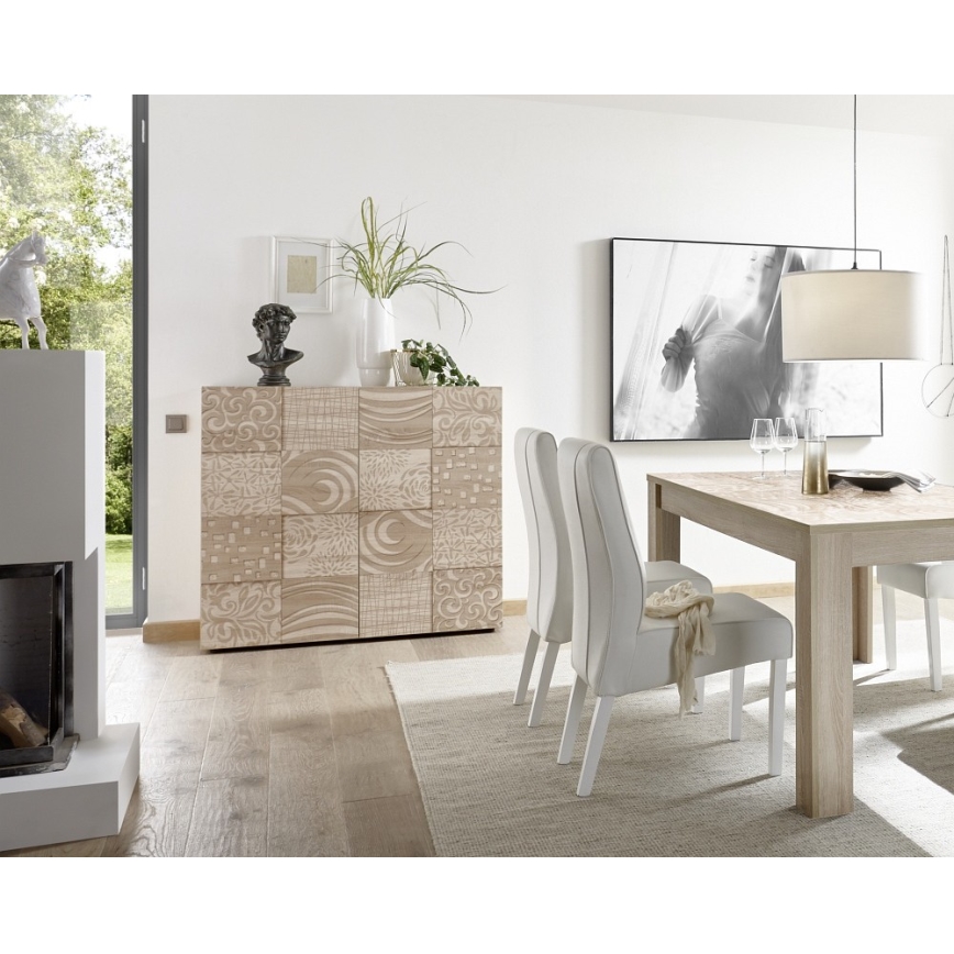 Συρταριέρα ARIA σε απόχρωση Sonoma δρυός