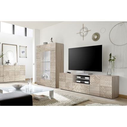 Συρταριέρα ARIA σε απόχρωση δρυς Sonoma