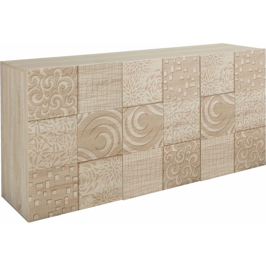 Συρταριέρα ARIA σε απόχρωση δρυς Sonoma