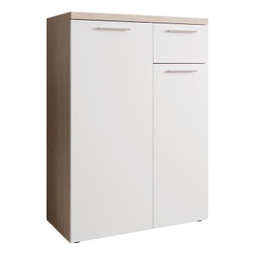 Συρταριέρα BRUNO Sonoma δρυς/λευκό