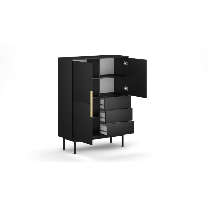 Συρταριέρα ELI μαύρη