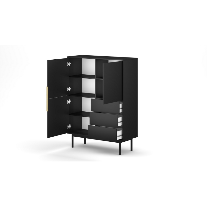 Συρταριέρα ELI μαύρη